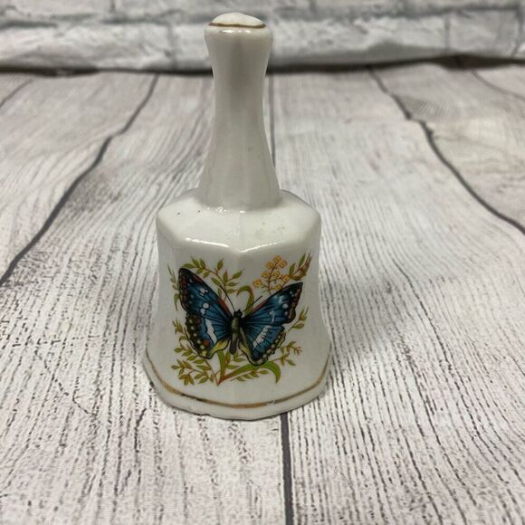 Vintage butterfly print collectors bell 4.5”x2.5” - Picture 1 of 4